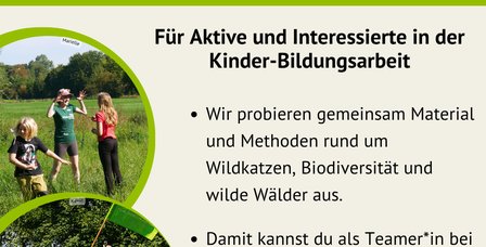 Wildkatzenrucksack in LG
