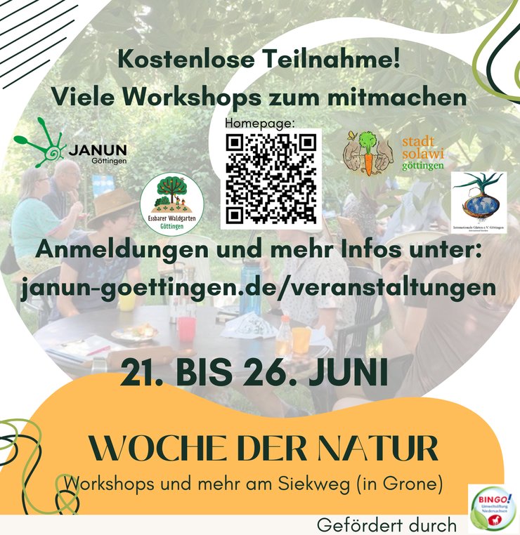 Angebote Woche der Natur