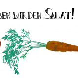 Bild für "Da haben wir den Salat!"