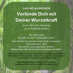 Bild für Verbinde Dich mit Deiner Wurzelkraft
