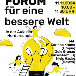 Gelbes illustriertes Event- & Veranstaltungs-Poster für Earth Hour