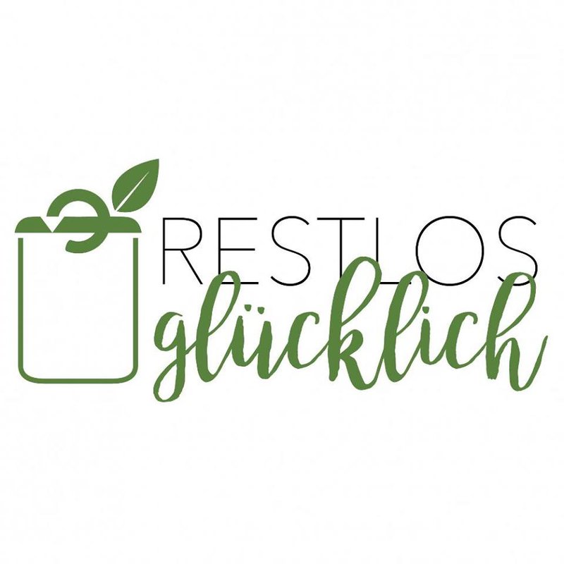 Restlos glücklich Logo weiß