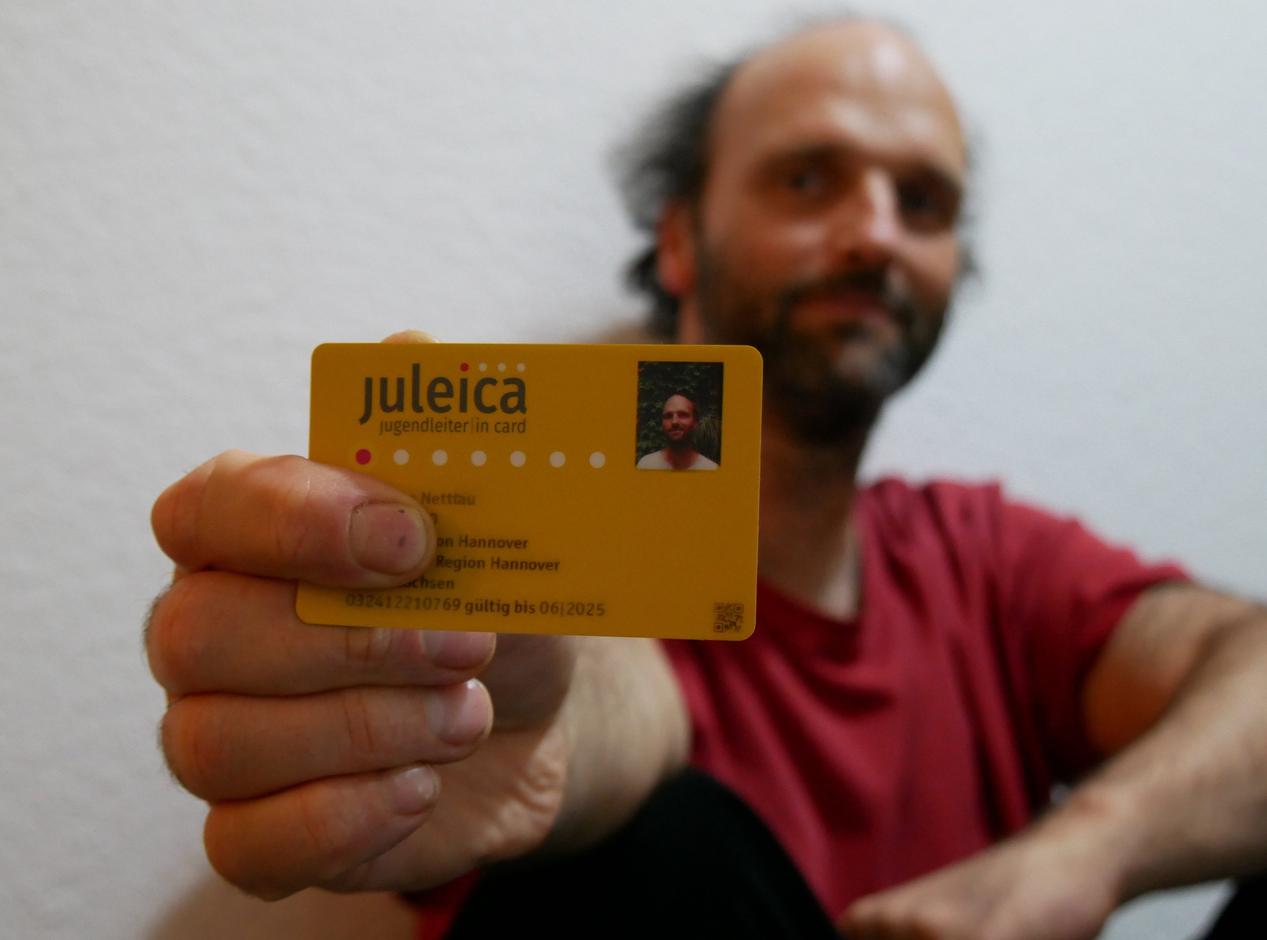 Juleica-Foto mit Paul