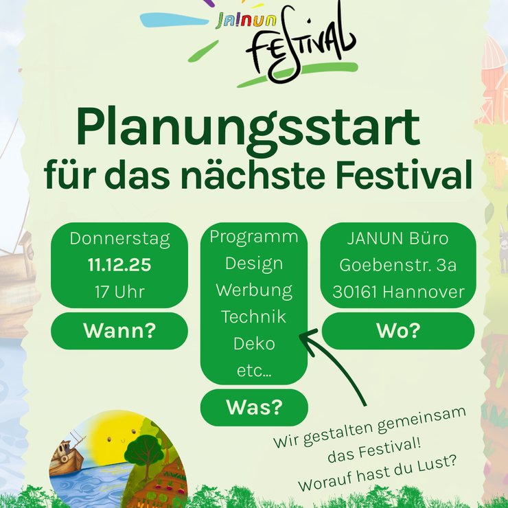 Planungsstart für das nächste Festival(1)