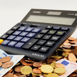 Taschenrechner und Geld