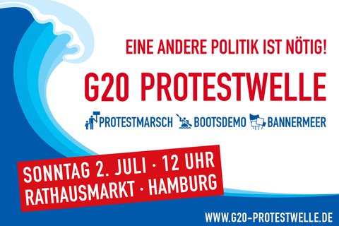 G20_Protestwelle_Hamburg_Banner