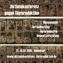 Aktionskonferenz gegen Tierproduktion
