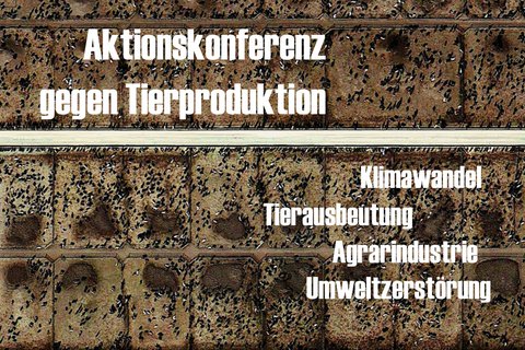 Aktionskonferenz gegen Tierproduktion