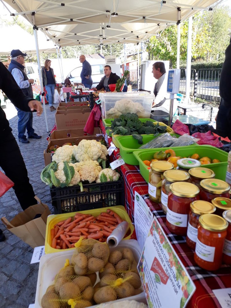 Bauernmarkt in Sofia