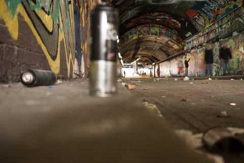 ELAT Müll Graffiti